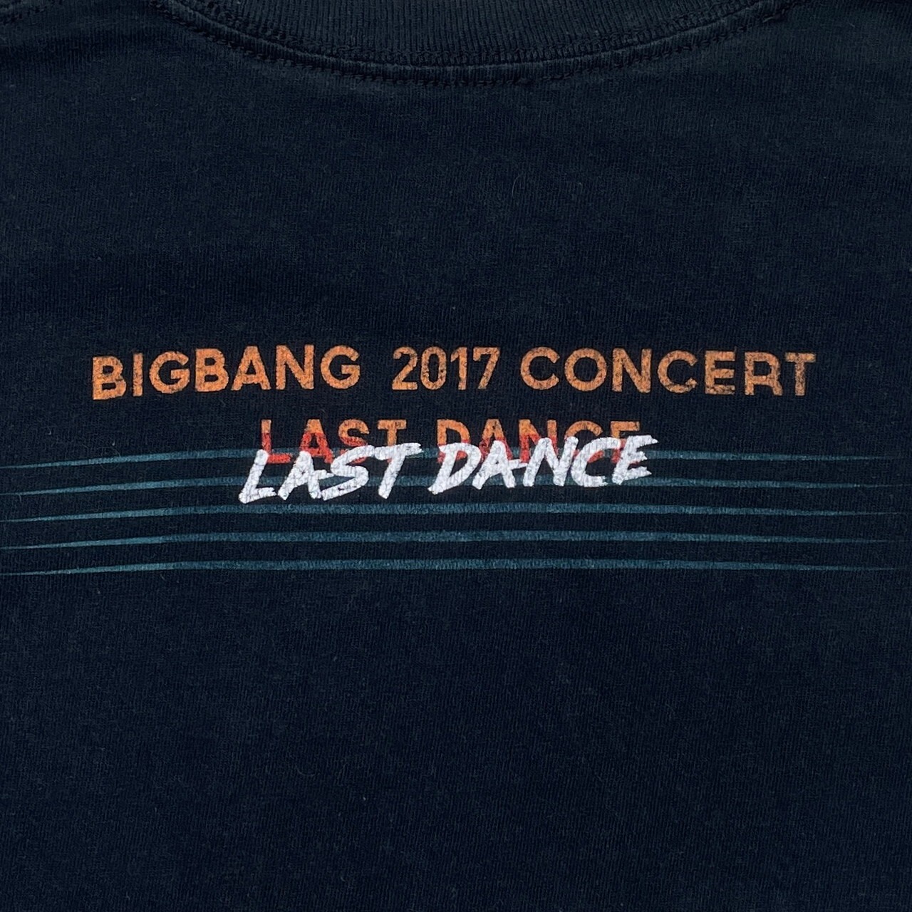 BIGBANG LAST DANCE ビッグバン K-POP ツアーT プリントTシャツ メンズ 