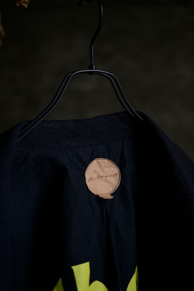 blackbird / double breasted director’s jacket (black)