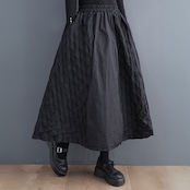 エンボス パネル スカート 00233
