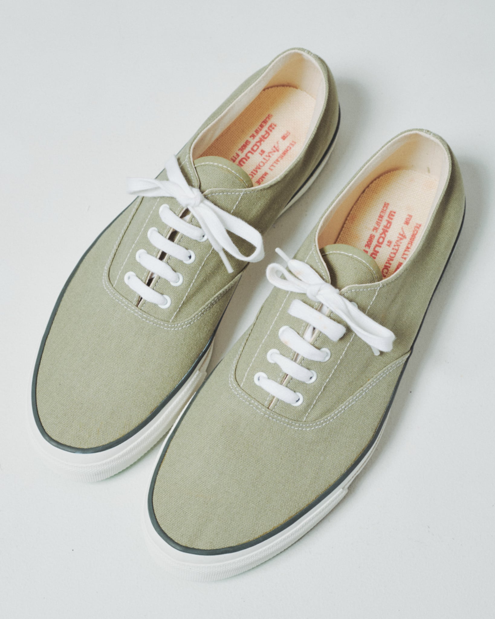 未使用】 ANATOMICA WAKOUWA deck shoes sneaker SAGE Alden last