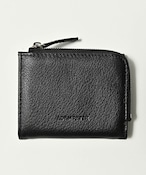 ADAM PATEK  shrink leather mini wallet (BLK) AP2319007