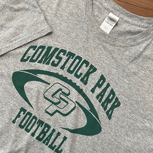 【GILDAN】フットボール Tシャツ FOOTBALL アーチロゴ XL ビッグサイズ US古着