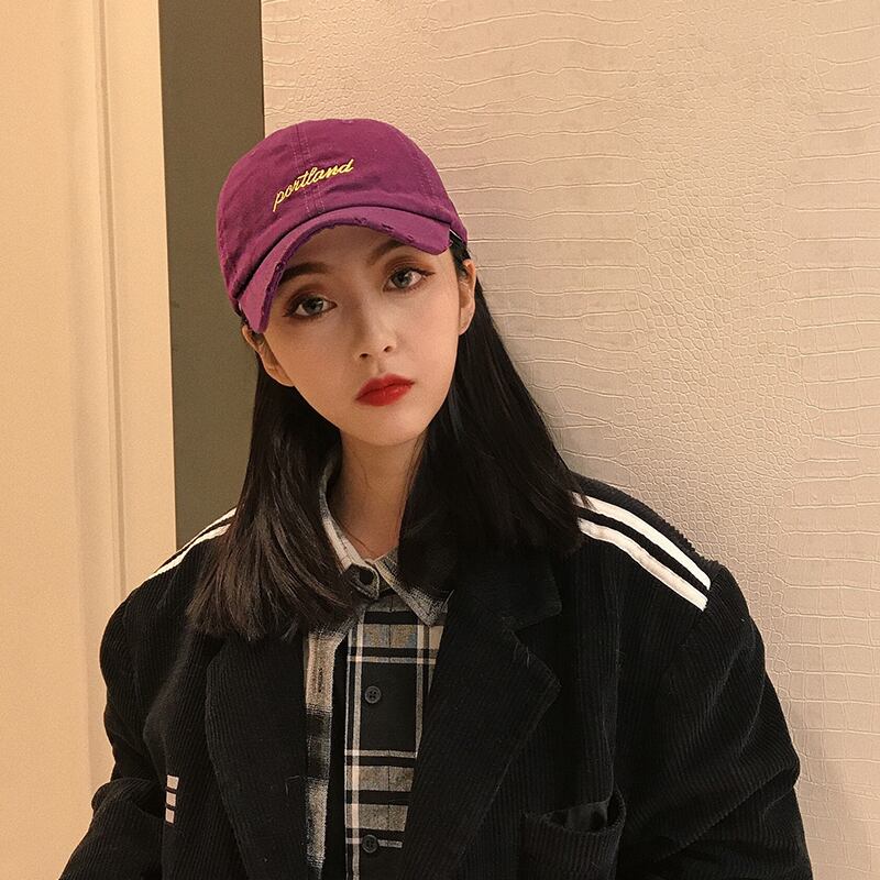 スプリングサマーキャップ 刺繍 帽子 かわいい 春物 夏物 ブラック・アイド・ピーズ3559103673