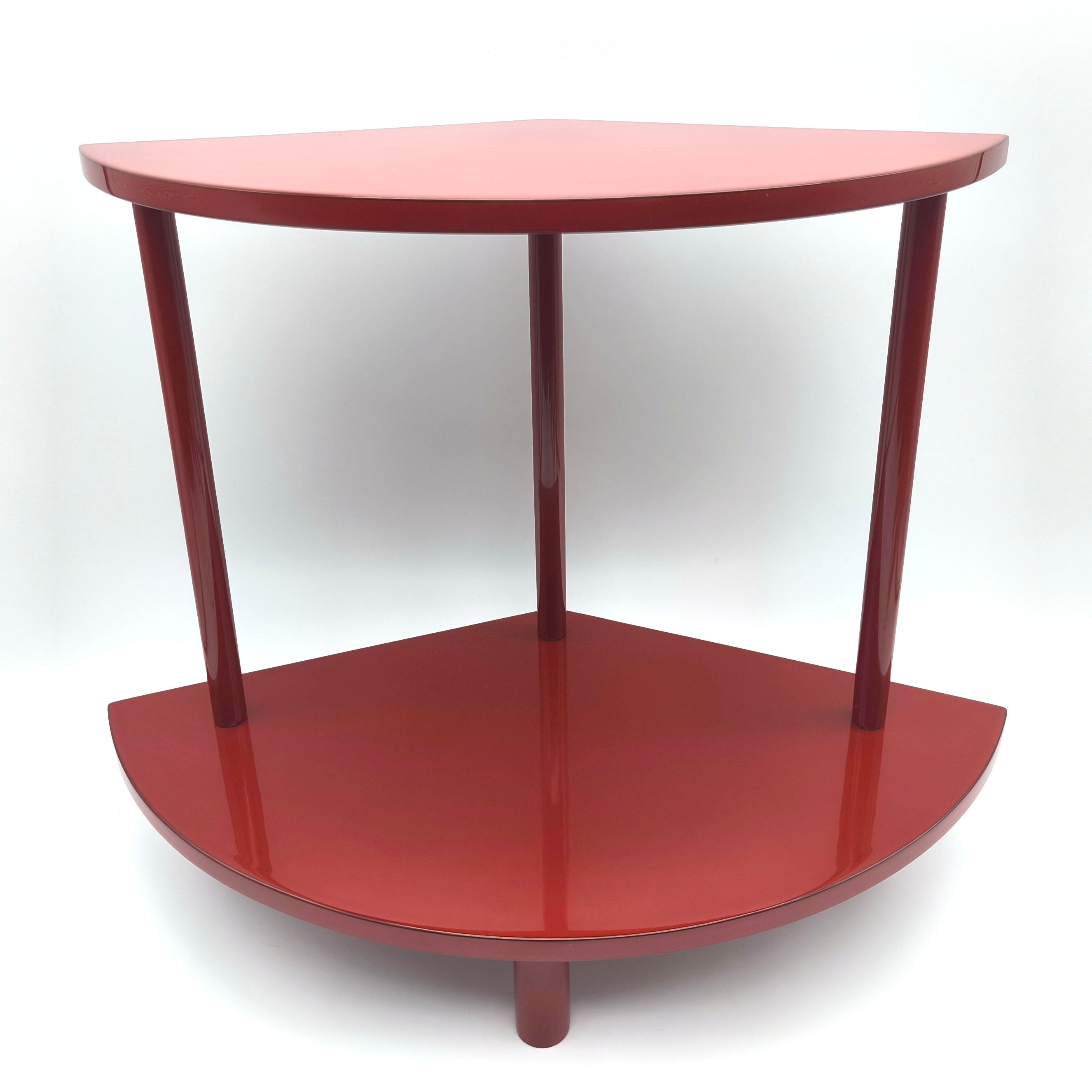 一閑塗・四方棚・組立式・茶道具・No.240721-07・梱包サイズ100