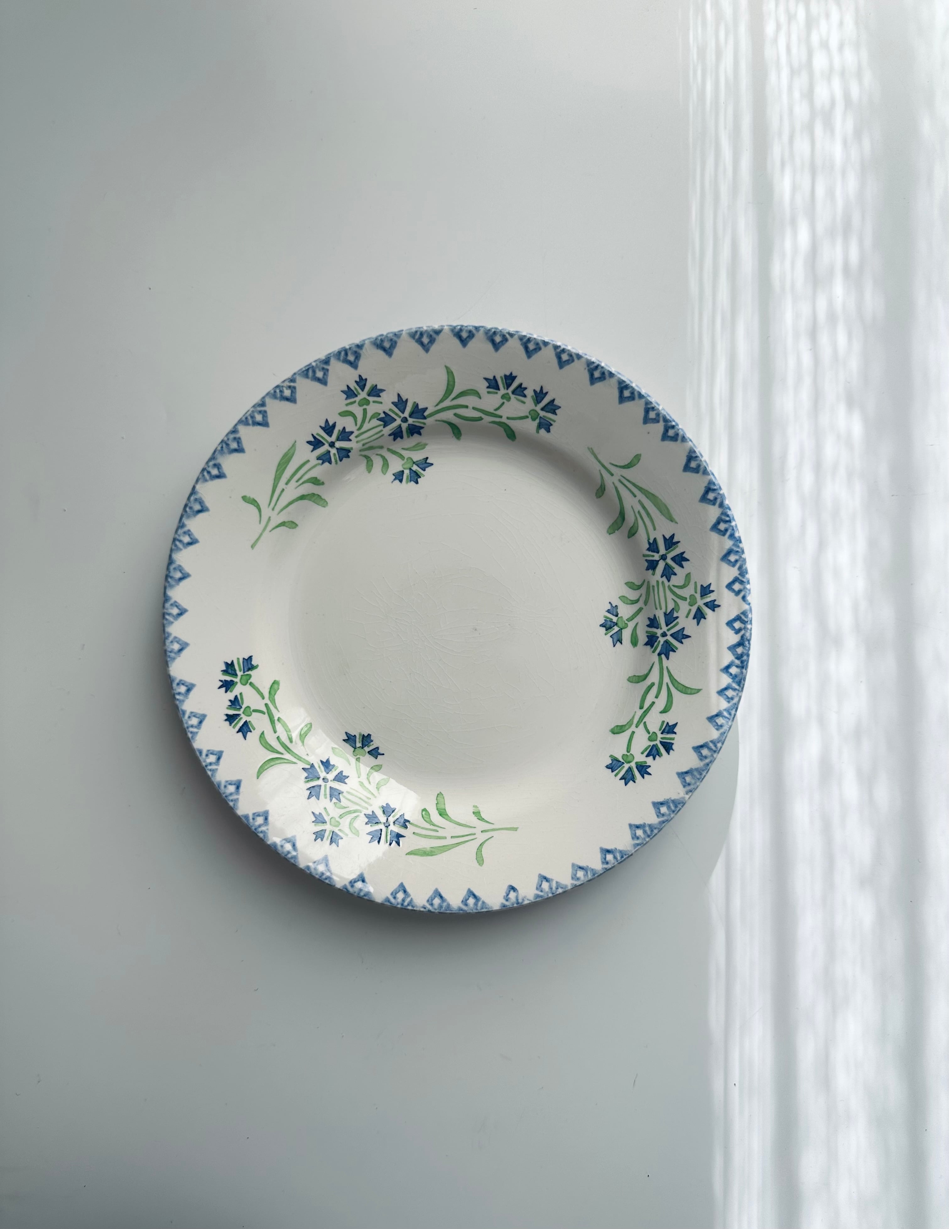 sarreguemines royat サルグミンヌ ブラウンのお皿 平皿 フランス