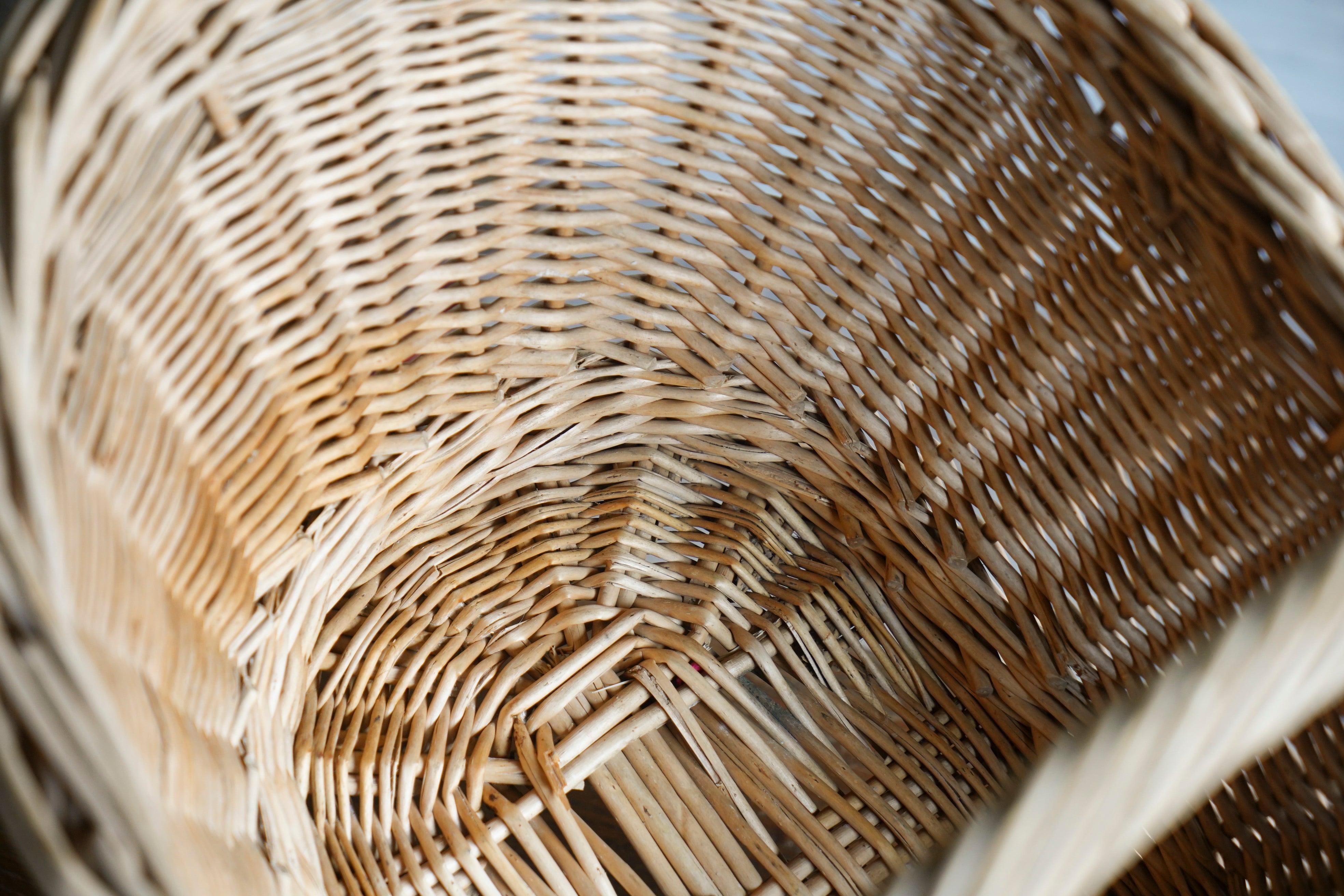 バスケット/アンティーク/アンティーク雑貨/果物入れ