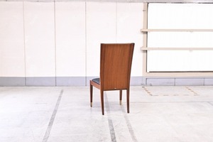 カリモク ドマーニ 21万「Forza/フォルザ」ダイニングチェア ダニエラ材 ハイバック 椅子 アームレス モダン 高級 karimoku domani【中古家具/中古インテリア/USED家具ユーズド家具/リサイクル】