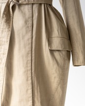 〈CÉLINE by phoebe philo〉Chester linen coat