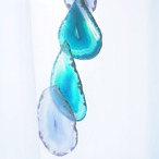 Clear Drops 15 - アゲートヒーリングチャイム / Agate Sun Catcher Wind Chime 774