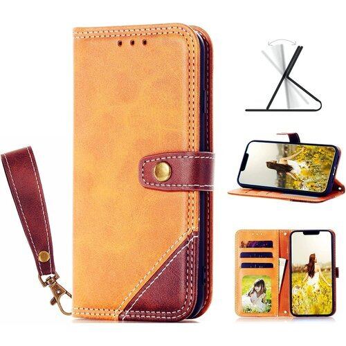 Xperia 10 V ケース 手帳型 SO-52D SOG11 ケース エクスペリア 10Vケース 手帳型 ストラップ付き SO-52D手帳型 ケース おしゃれ Xperia 10 Vスマホケース エクスペリア 10V 携帯ケース Xperia 10V 第5世代 ケース カード収納 財布型 人気 TPU スタンド機能 シンプル人気 Xperia 10 V ブラウン 1947