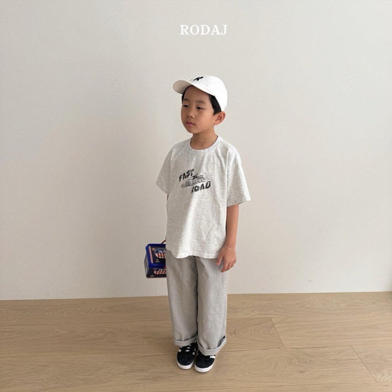 【roda J】FAST ROAD Tシャツ メランジ 80~100cm - 5
