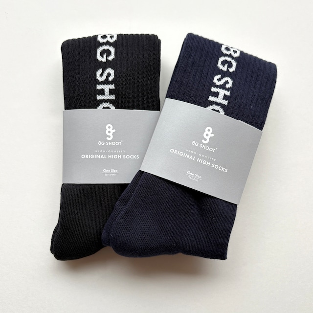8G LOGO HIGH SOCKS（25〜27cm）-2color-