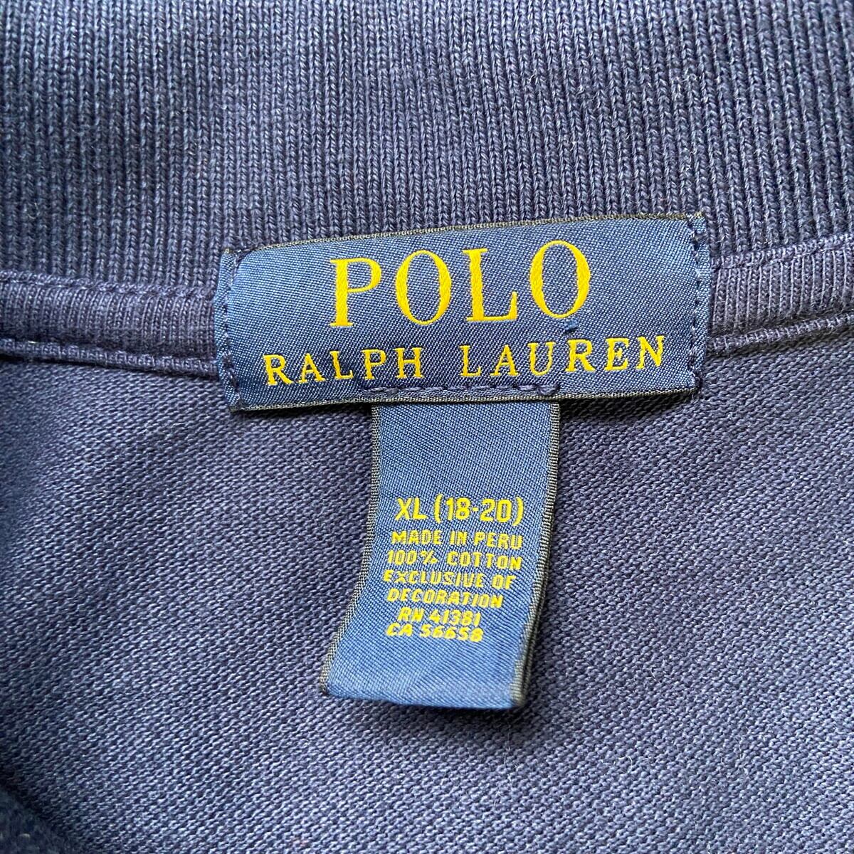 Polo Ralph Lauren GOLF ラルフローレン 鹿の子 ポロシャツ キッズXL