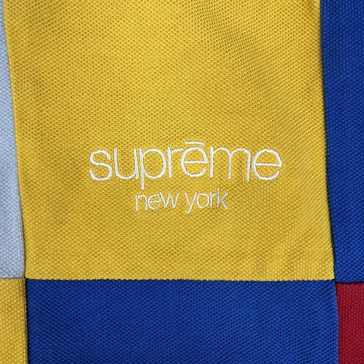 赤S Supreme Patchwork Pique Tee RED マドンナ