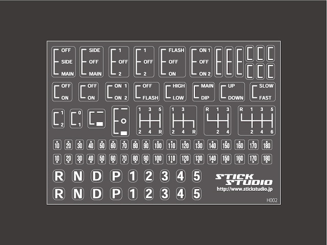 ClassicMiniインジケーションステッカー