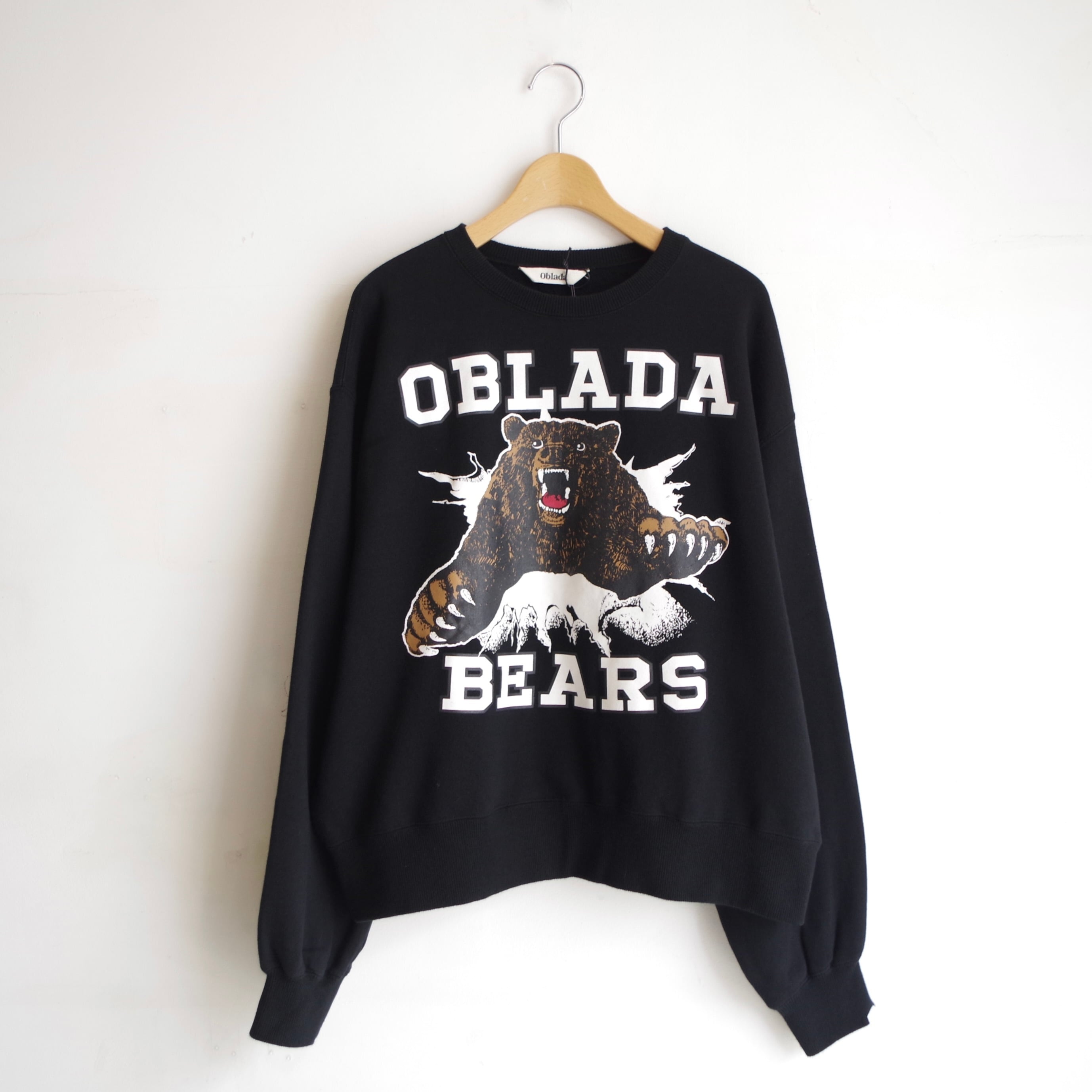 Oblada BEARS SWEAT BLACK | 1F Store