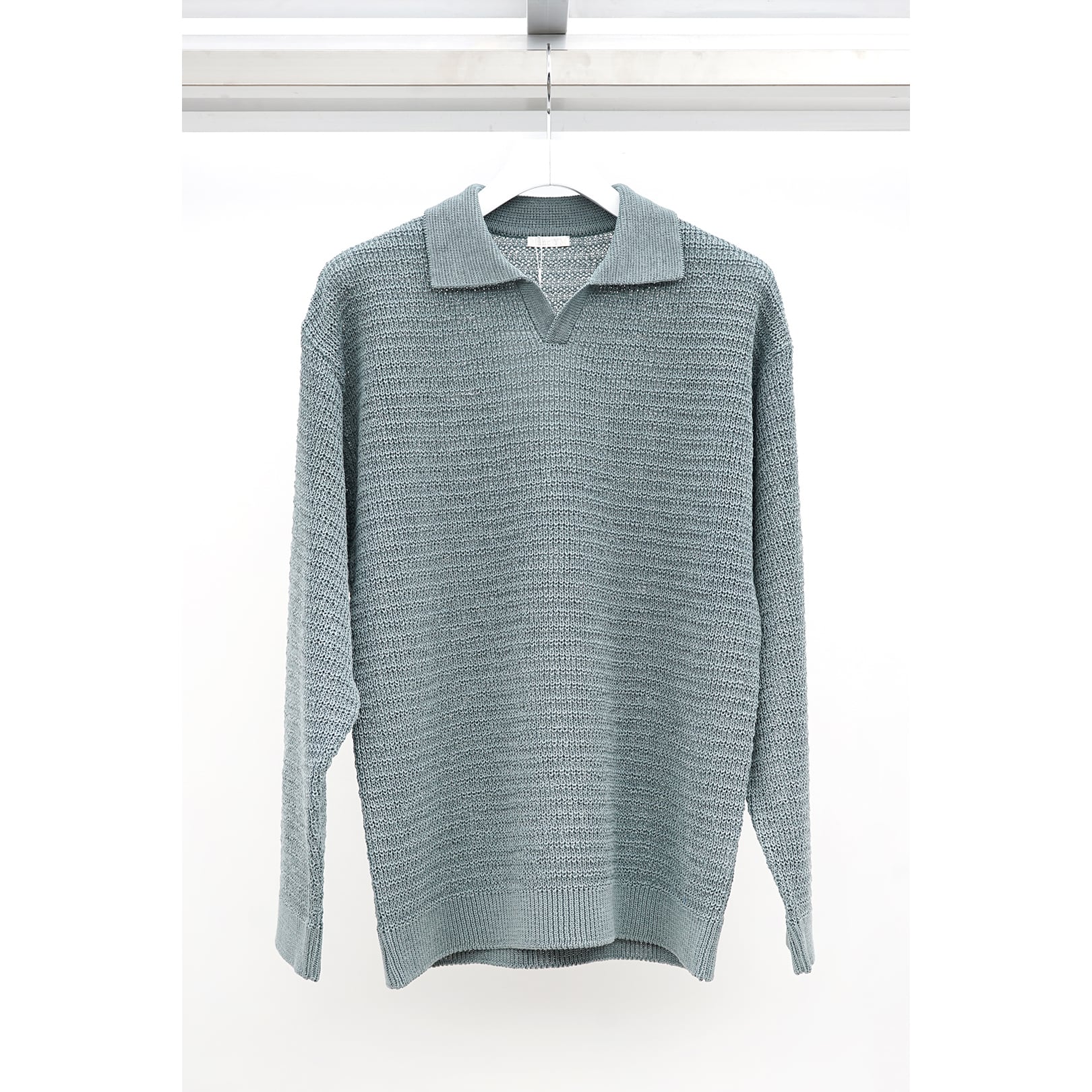 steinblanc ym Skipper Knit Shirt / Slate Gray