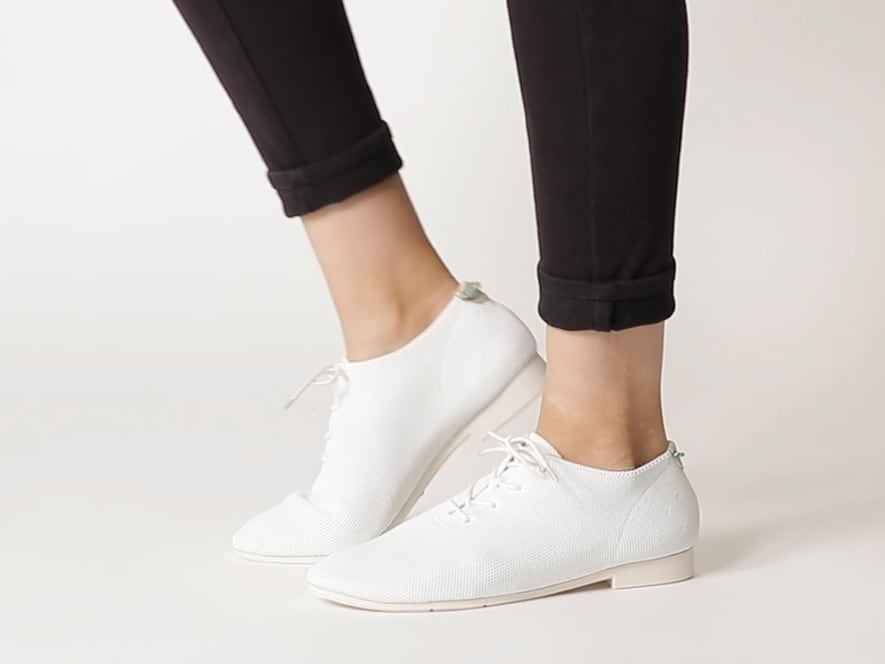 Öffen オッフェン plain flat pattern/white