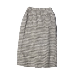 US VINTAGE     wool midi skirt