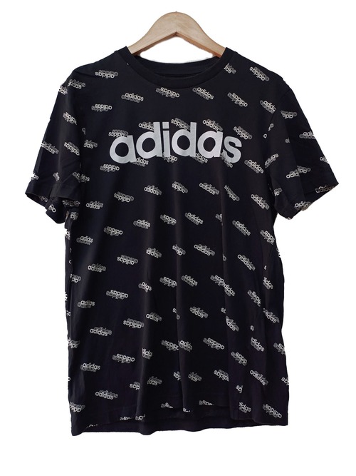 ゆうパケット可【古着 通販】addidasプリントTシャツ