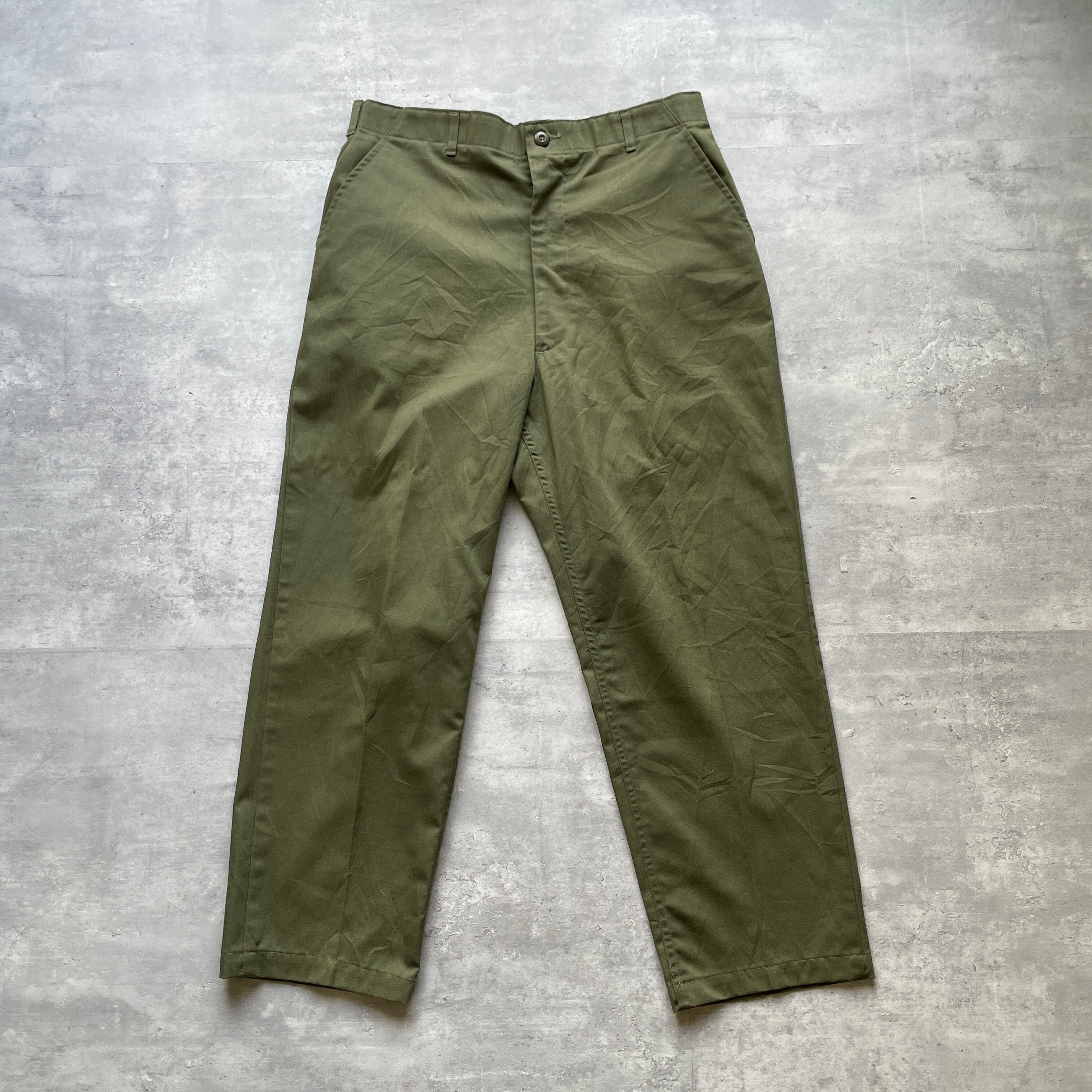 usarmy ベイカーパンツ 60s og107 実物 60s US ARMY”OG-107”ベイカーパンツ 米軍実物 アメリカ軍