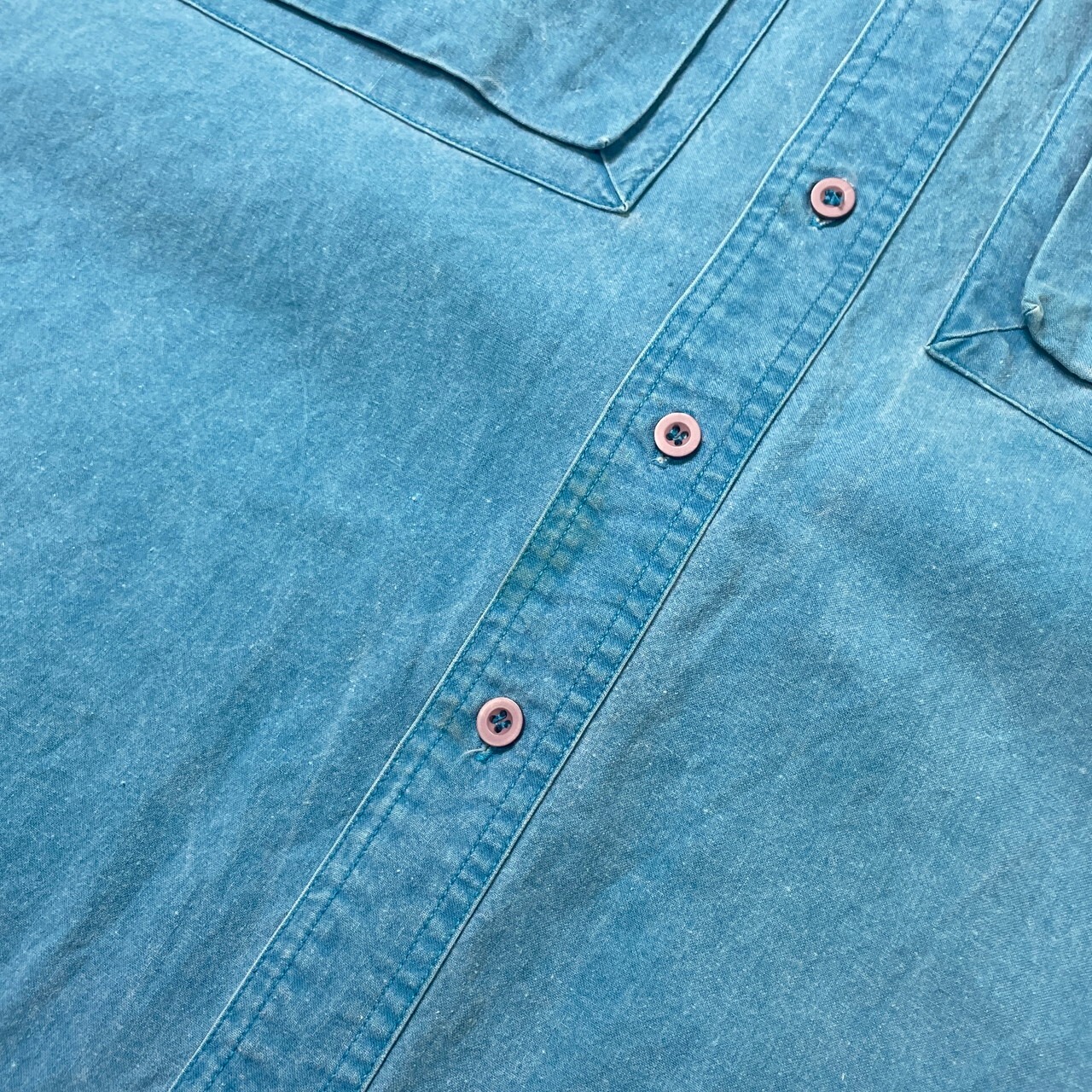 90年代 Wrangler RUGGED WEAR ラングラー 半袖アウトドアシャツ 変形 