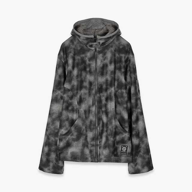 WAVE OF SAND 26AW FLEECE ZIP-UP TOP (GRAY)