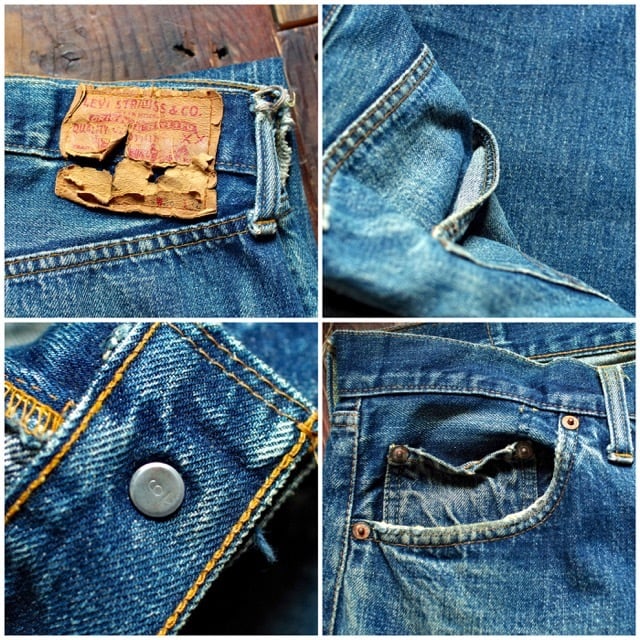 1970s Levi's 501 66 Single Vintage Jeans / リーバイス 66前期