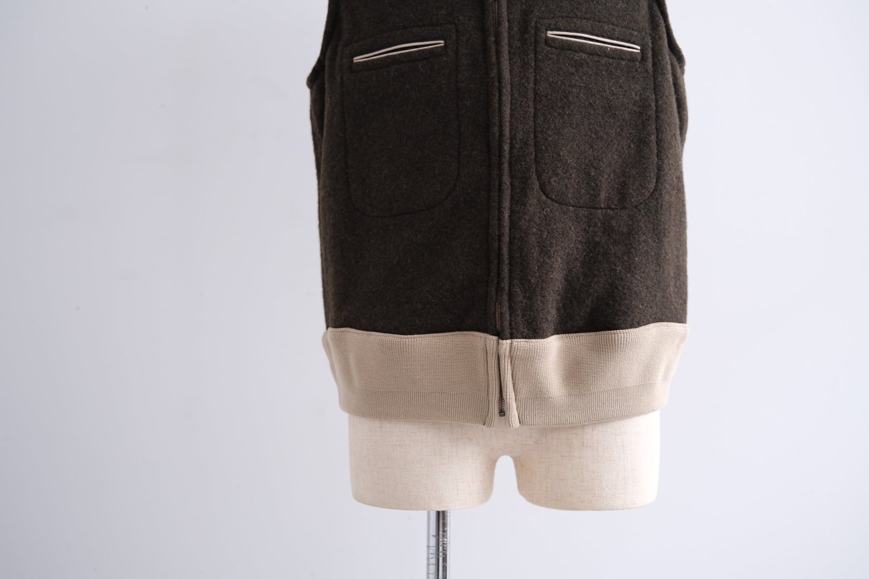 HOMELESS TAILOR”ZIP VEST” | Lapel online store