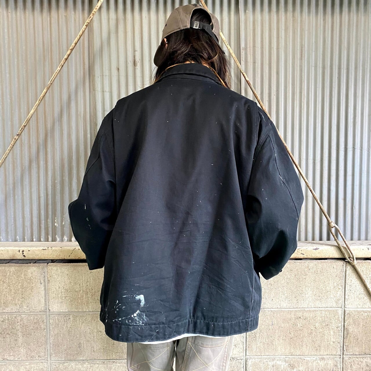 雰囲気系 カーハート スイングトップ ワークジャケット メンズXL 古着