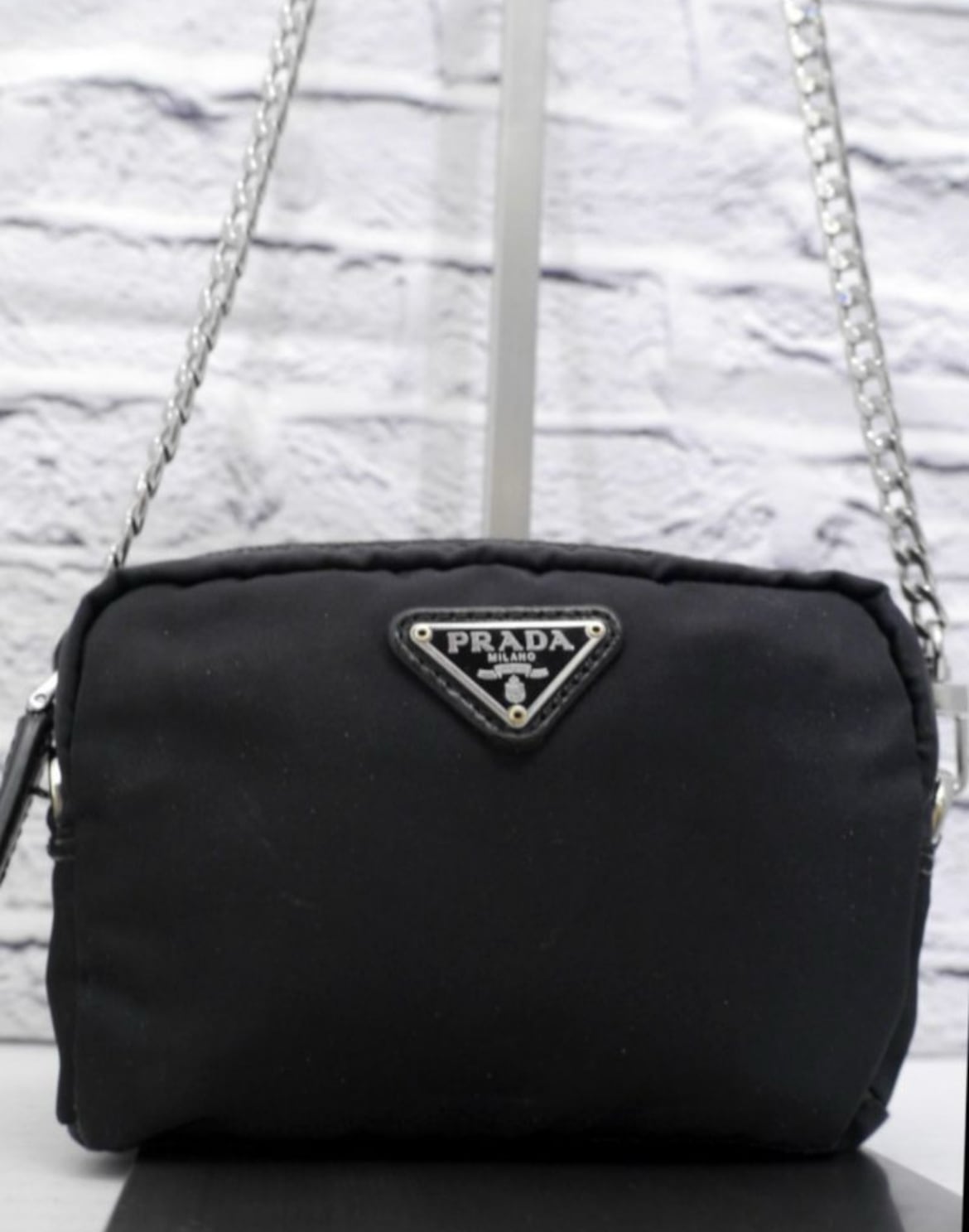 PRADA プラダ　チェーンショルダーバッグ 楽天市場】プラダ PRADA プラスチック チェーン ショルダーバッグ