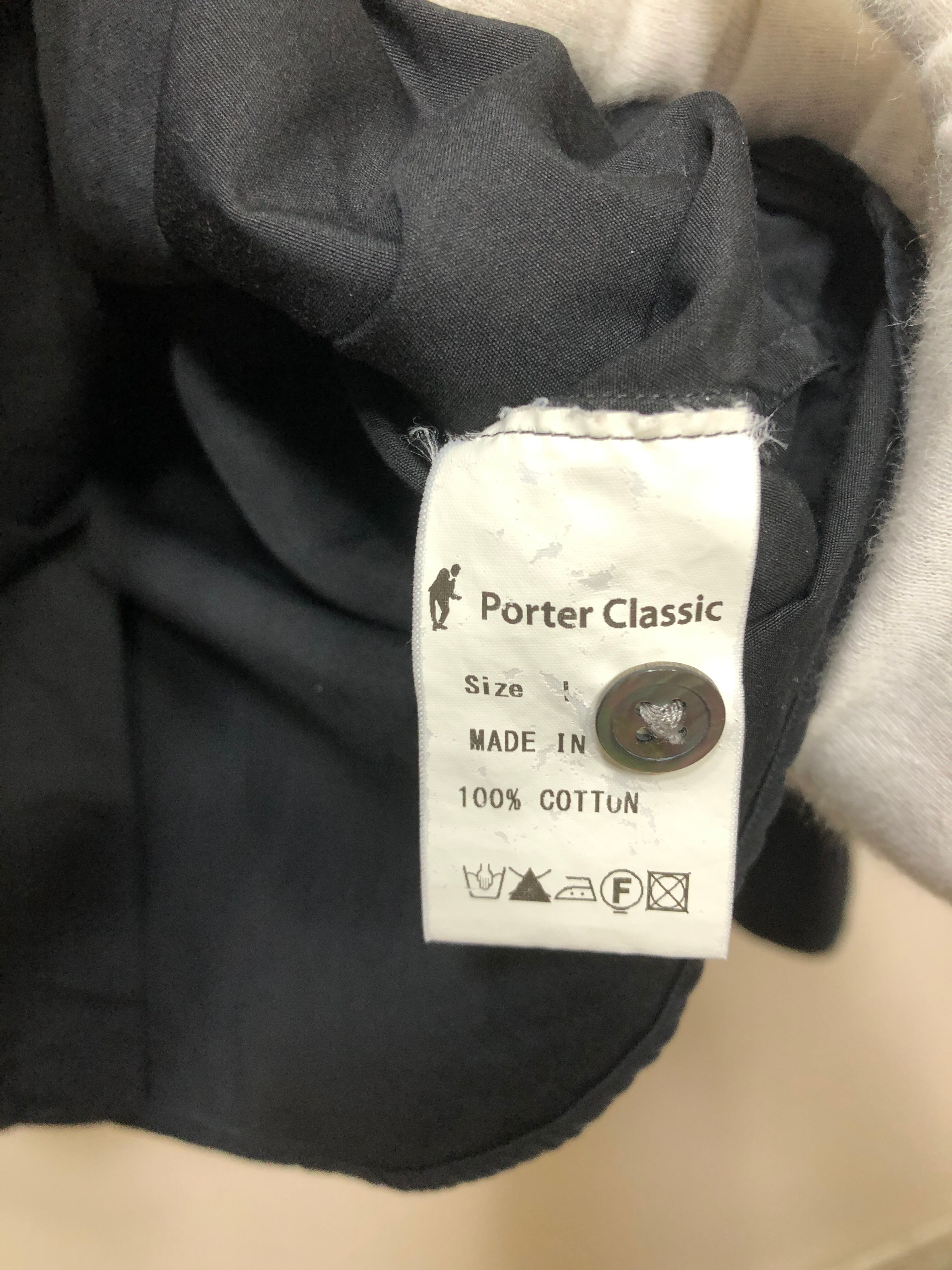 770480● PORTER CLASSIC ROLL UP 長袖 チェック