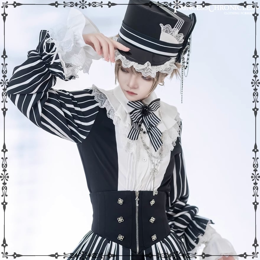 王子系ロリィタ ハット 少年装×コスプレ 舞台向け｜WithU | ゴスロリ