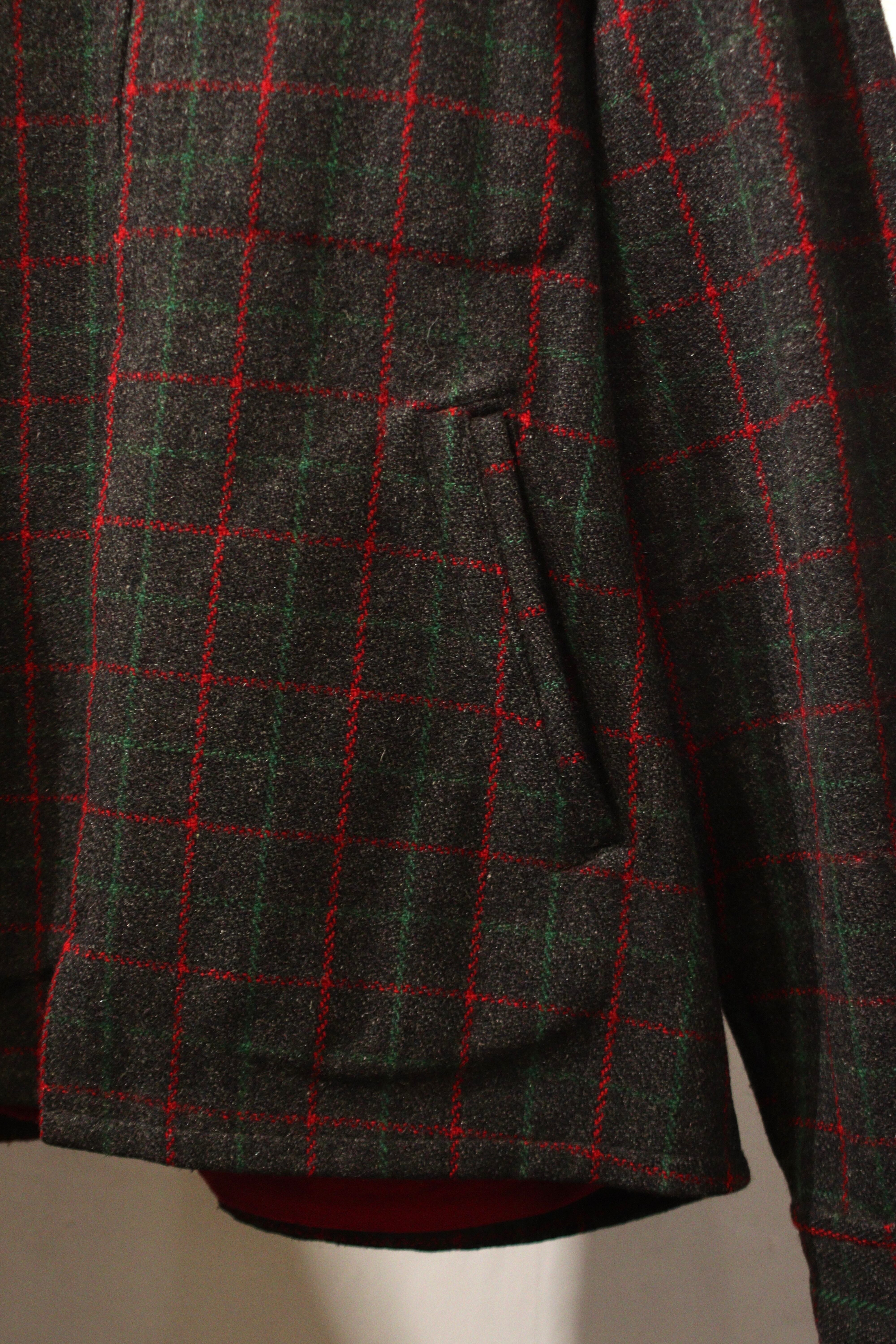 Snooze Jacket 1960s Johnson check pattern wool jacket . | snooze