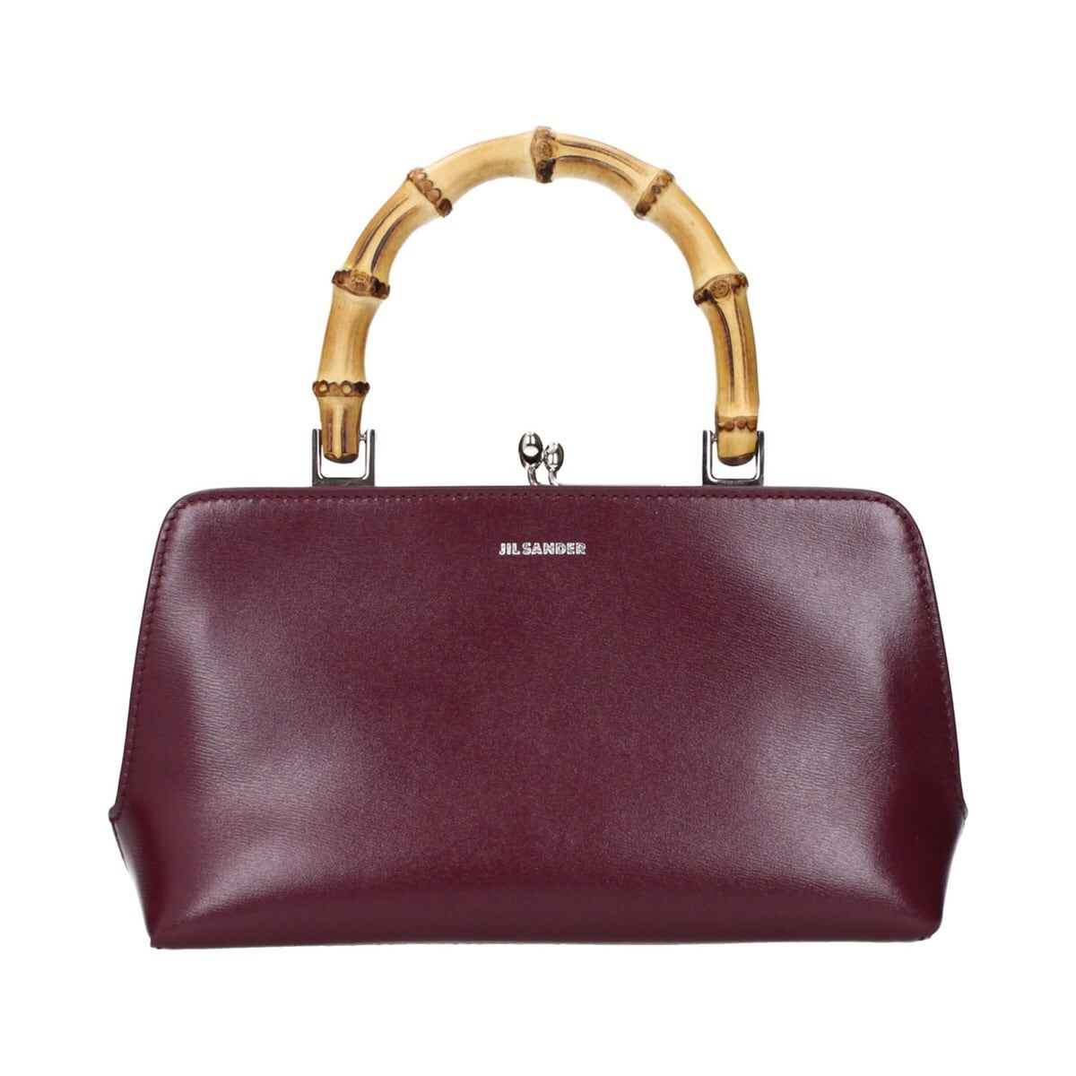 JIL SANDER ジルサンダー レディース ハンドバッグ レザー レッド