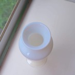 オパリンガラスの花瓶