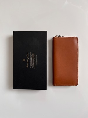 未使用 マスターピース master-piece L字ファスナー長財布｜キャメル｜新品 箱付き 日本製