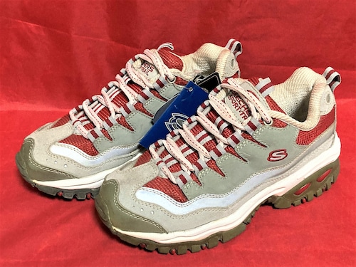 SKECHERS（スケッチャーズ）SKL2376/GYRD  6 23cm グレー/レッド 206