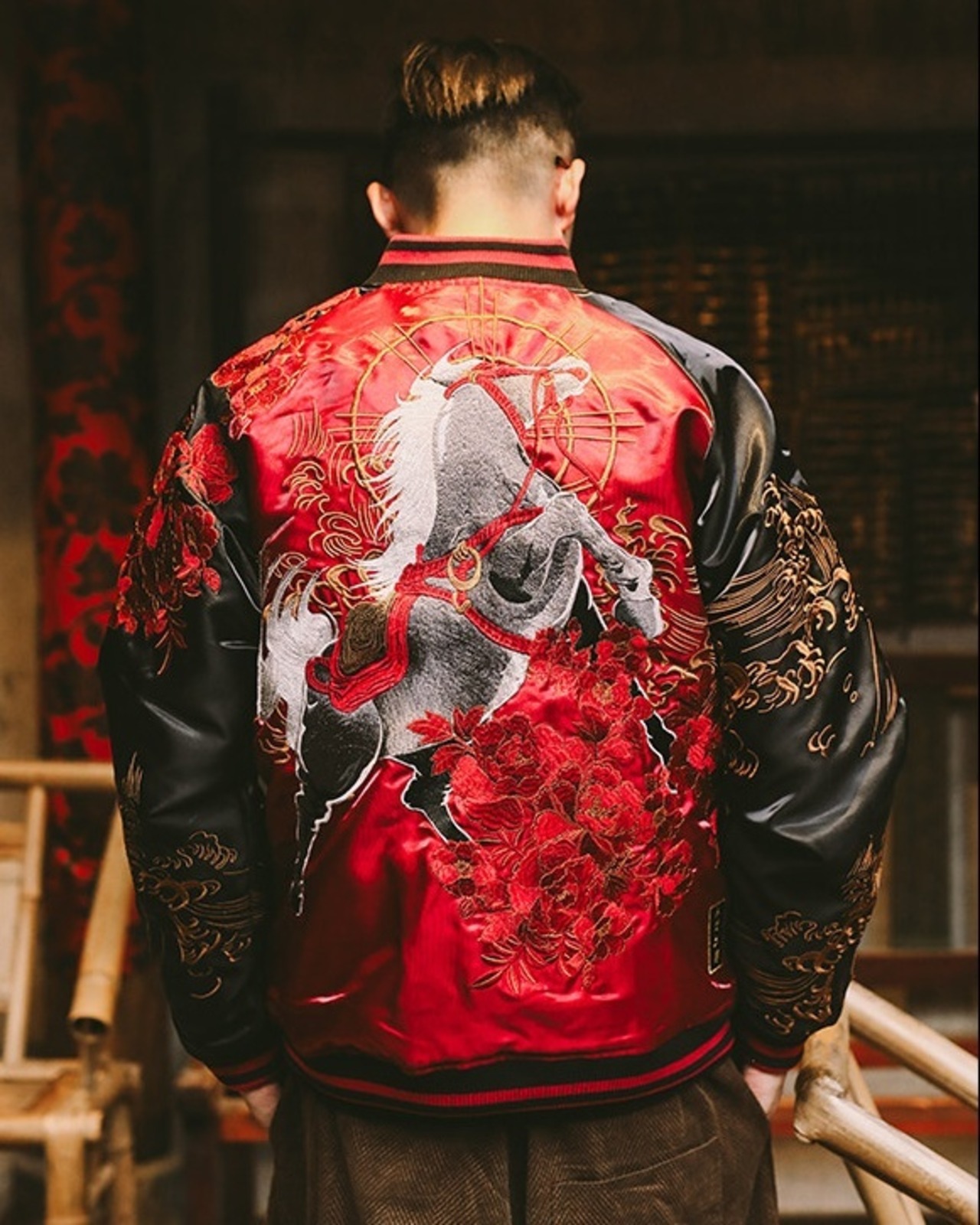 Horse  Yokosuka Reversible Jacket 【G1038】
