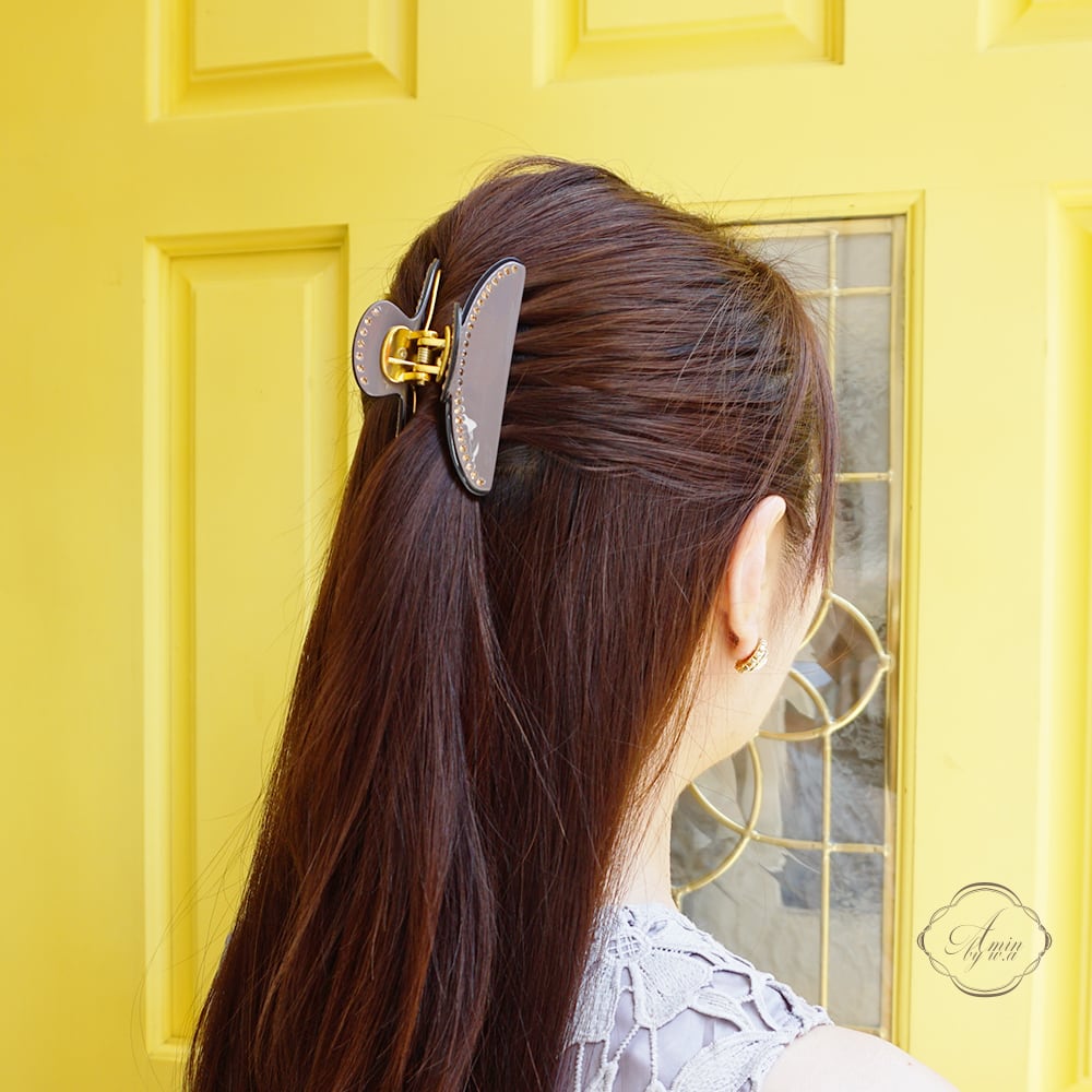 クリスタルラインバンスクリップ | Amin by w.a