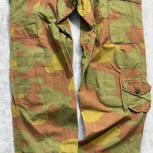 80s イタリア軍 サンマルコカモ フィールドパンツ w31 詳細写真14