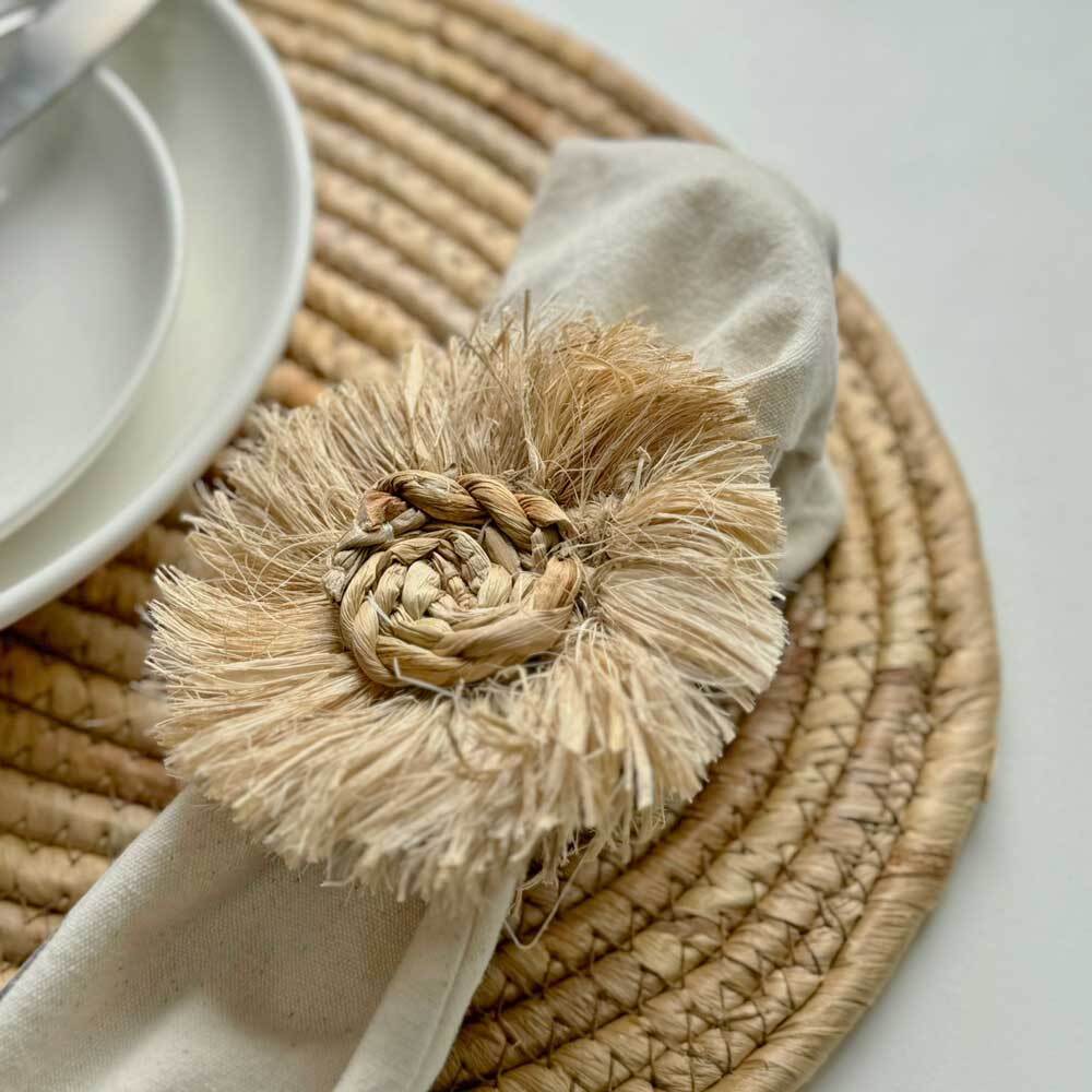 ラフィアナプキンリング (SC-573) | Naturalsoul