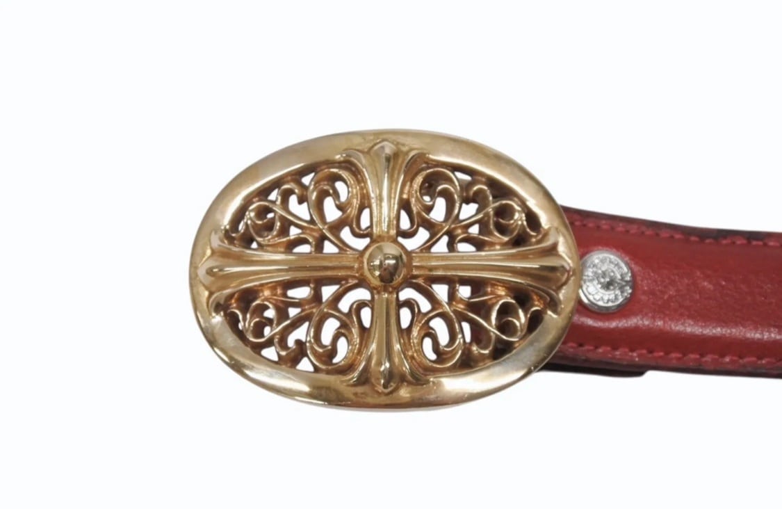 CHROME HEARTS クロムハーツ ベルト バックル クラシックオーバル