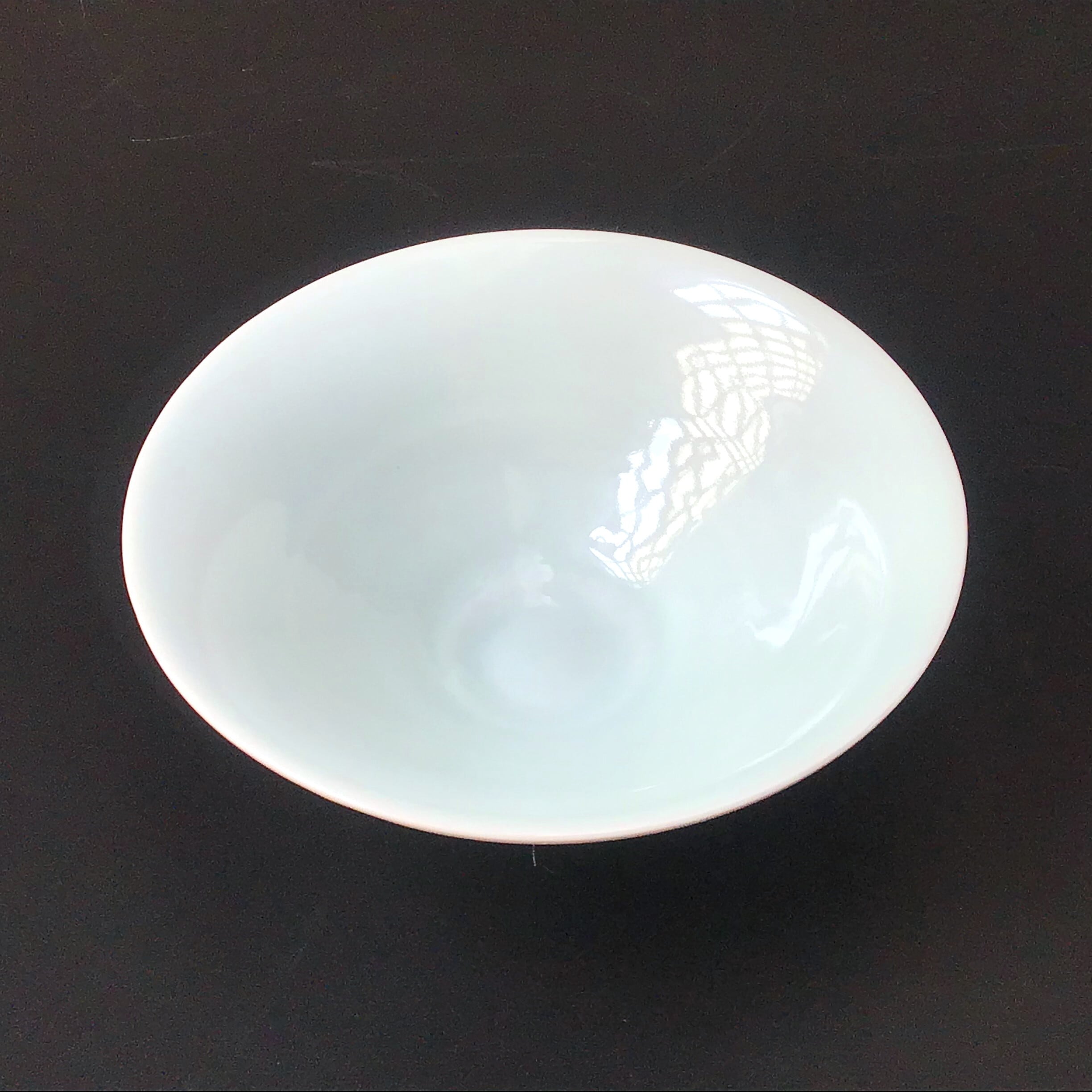 81*Z195陶芸 茶道具 茶碗 水次 白磁 青白磁抹茶茶碗（IH-041） 作家「