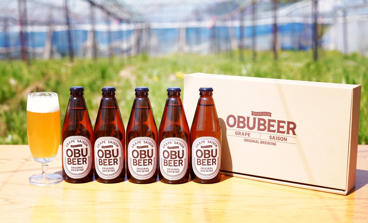 12月上旬発送【贈答用／のし付】OBUBEER 5本セット（BOX入り）