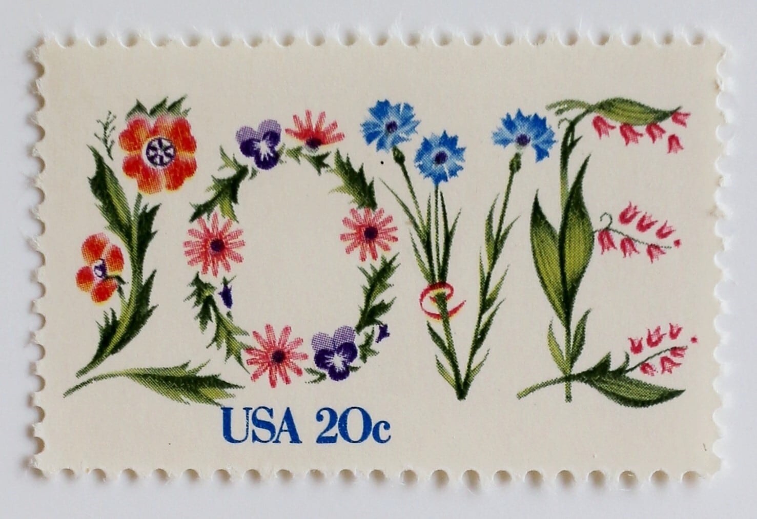 バレンタインデイ / アメリカ 1982 | Stempel ― 旅する切手 ―