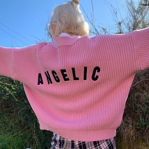 "ANGELIC" ニットカーディガン