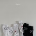 no.162 digreen heart socks set