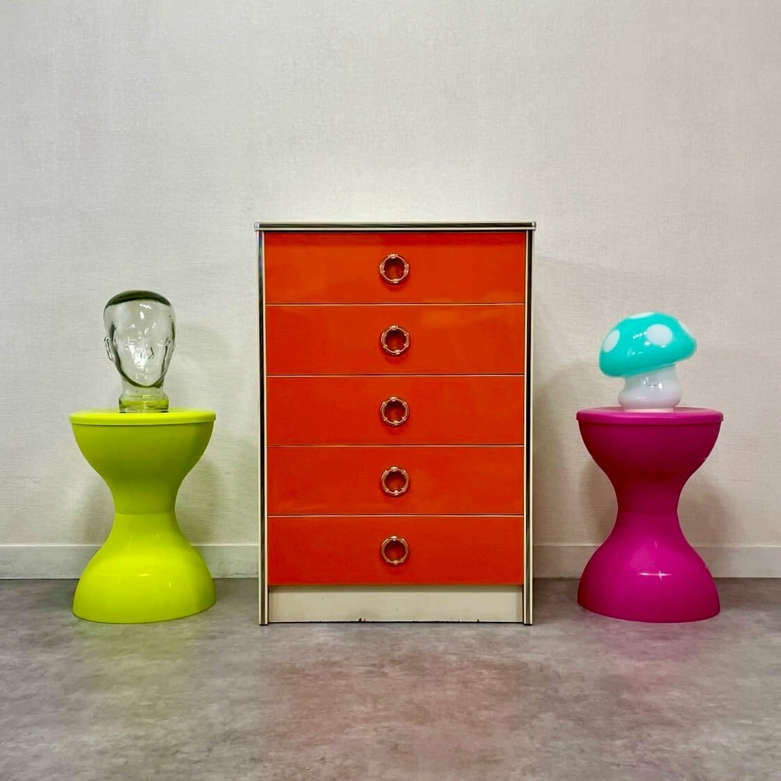 古い木製小引き出し5杯 | meguri