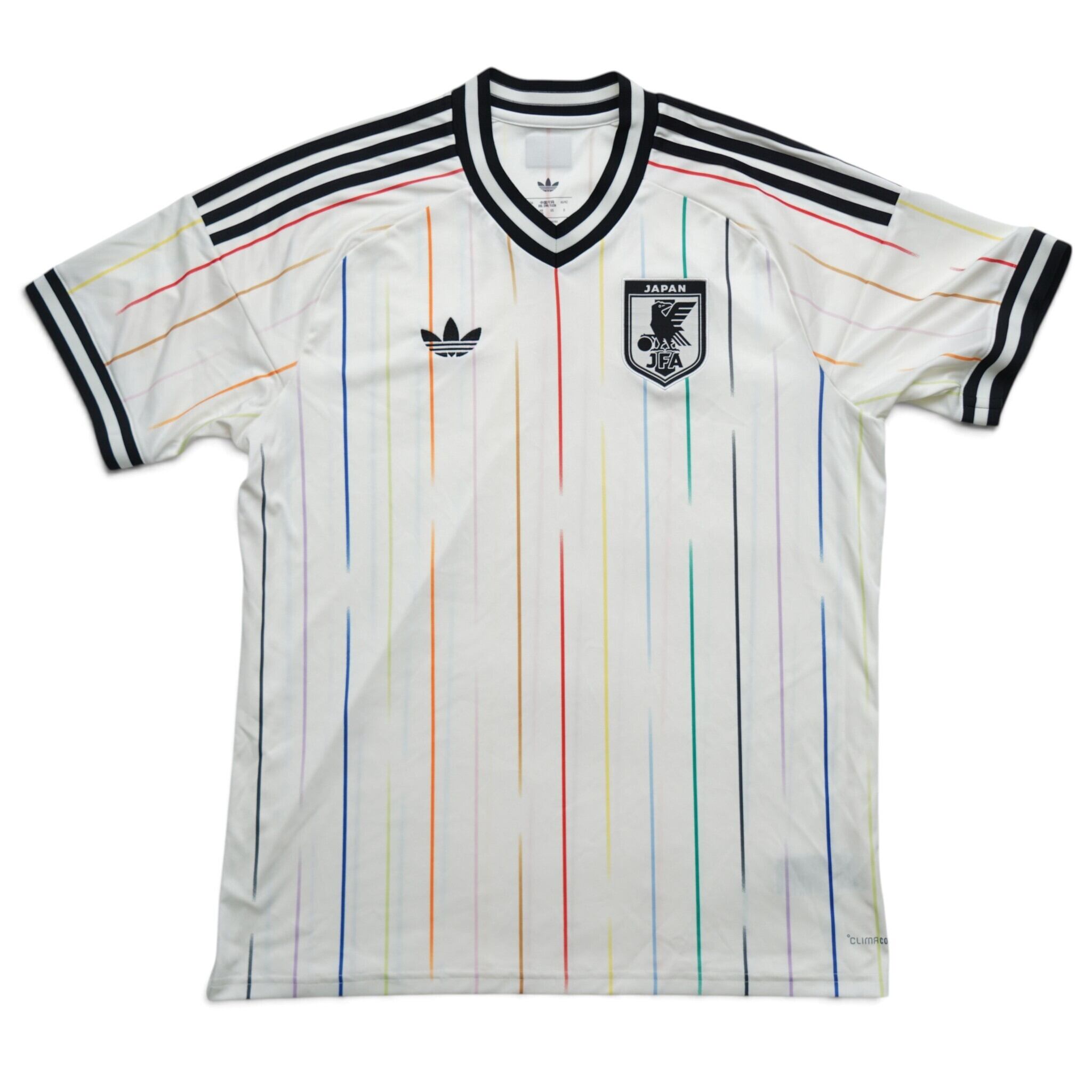 adidas アディダス サッカー 日本代表 アウェイ ユニフォーム レプリカ 半袖 3XL 中古